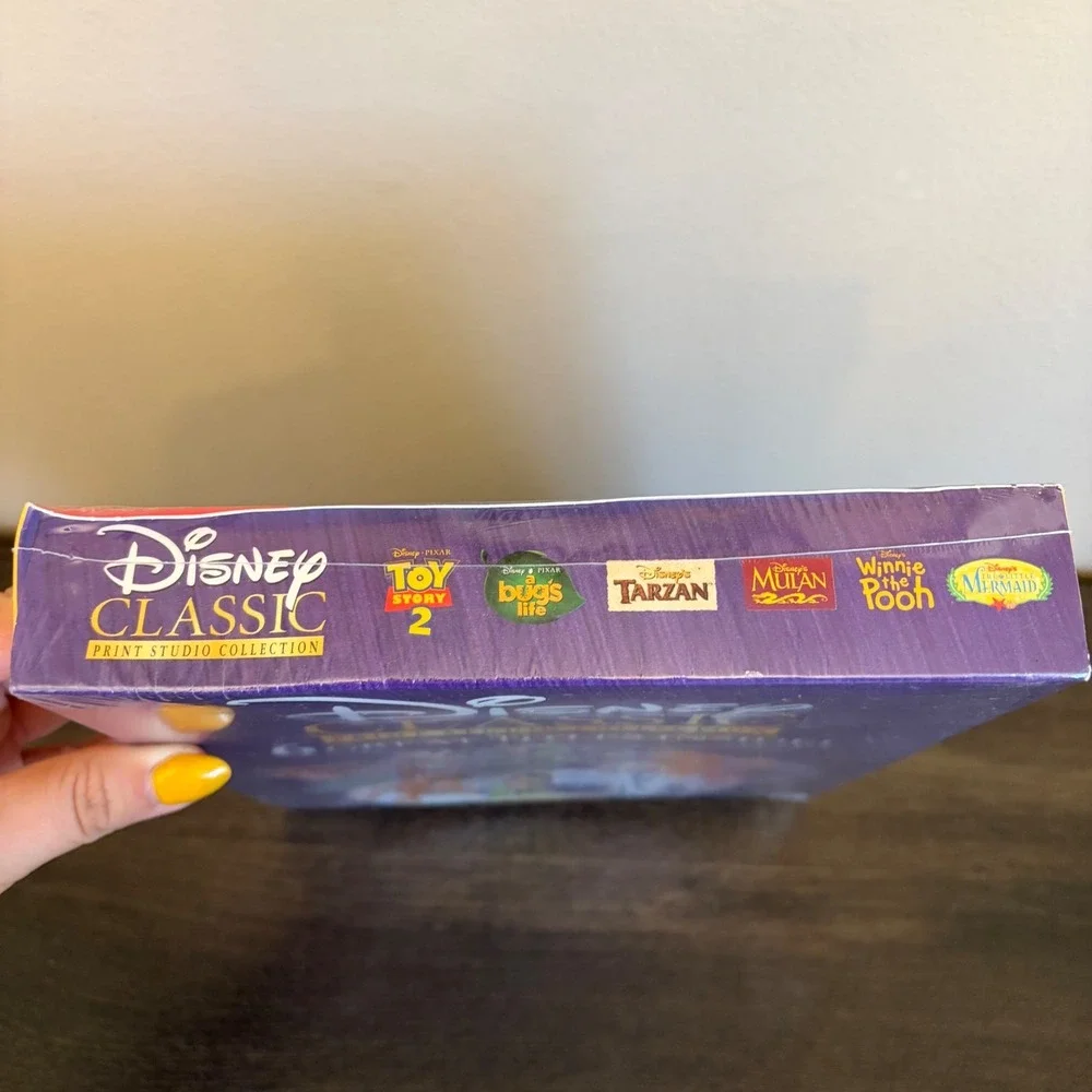 Disney Classic Print Studio Collection PC CD-ROM 6 Titles Toy Story Tarzan New‎